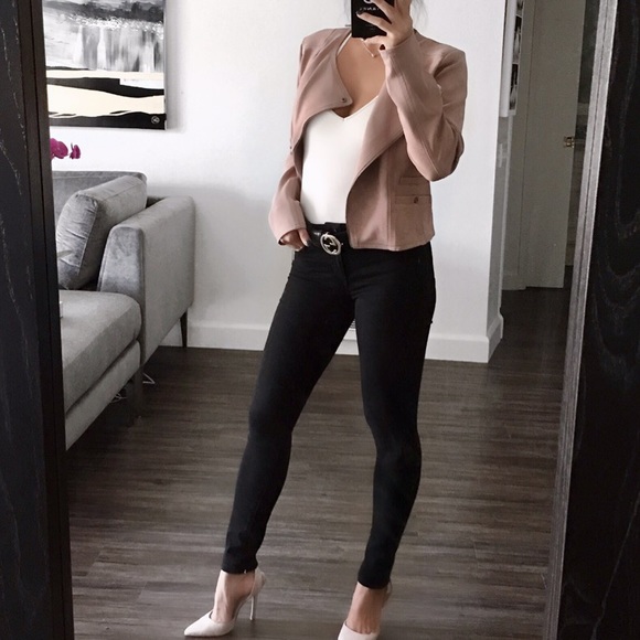 LAST 1! LYSEE MOTTO SUEDE JACKET - Picture 3 of 6